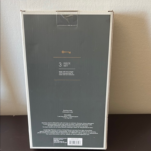 Threshold Silver Serving Utensils Set for Dining - Picture 4 of 4